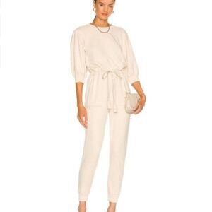 Something Navy Women's Natural Lounge Jumpsuit